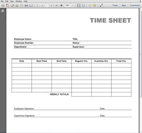 Using A Time Card Template To Make Your Work Easier In 2023 - Free Sample, Example & Format ...