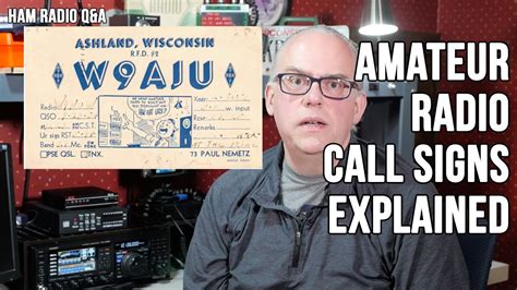 Amateur Radio Callsigns Explained - Ham Radio Q&A - YouTube