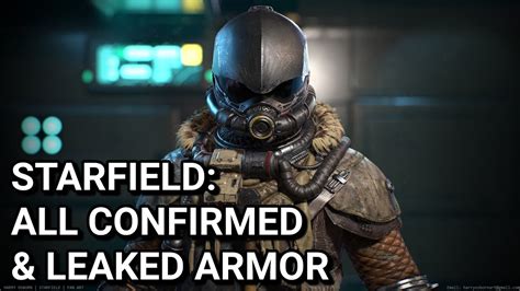 Starfield Armor Explained All Confirmed Outfits Stats Armor Slots | My ...