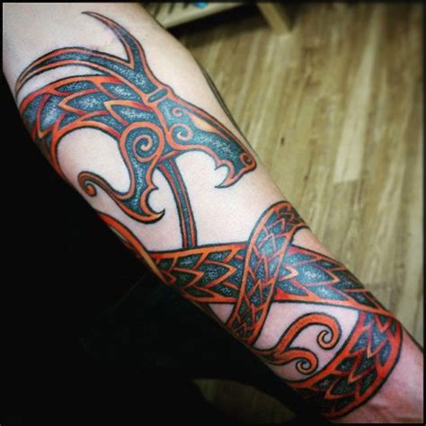 #Jörmungandr #serpent #mythology #tattoo #TheMightyHorsemanTattooCo # ...