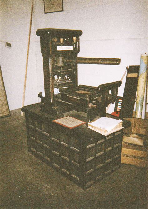 International Printing Museum. Press 7. – Wooden printing presses