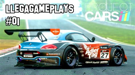 Primer Gameplay | Project Cars | Ep 01 | LlegaGameplays - YouTube