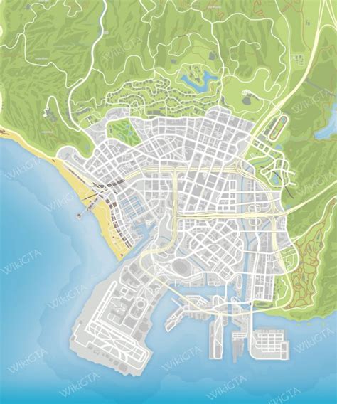 Los Santos Gta 5 Full Map