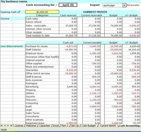 9+ Accounting Excel Templates - Excel Templates