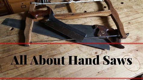 Different Types of Hand Saws and Their Uses - YouTube