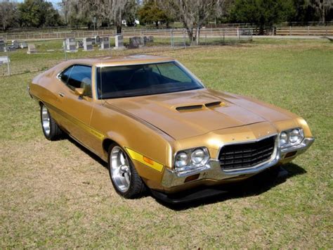 Seller of Classic Cars - 1972 Ford Torino (Tan/Tan)