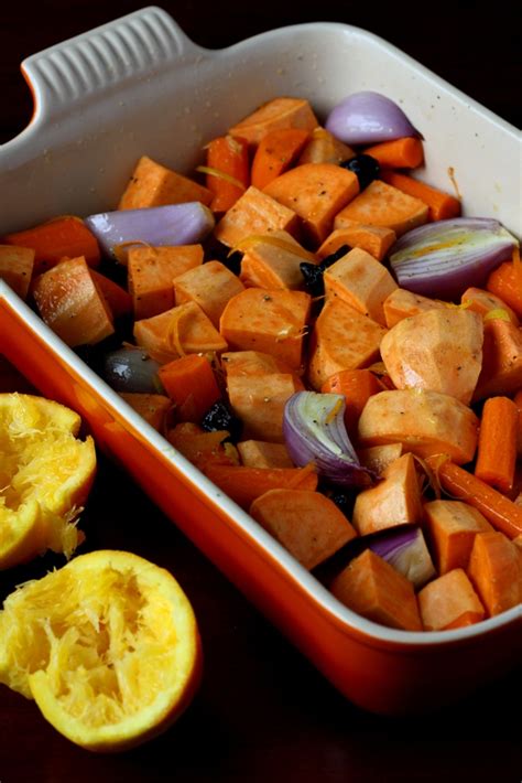 Mango & Tomato: Roasted Carrot And Sweet Potato Tzimmes From The Seasonal Jewish Kitchen By ...