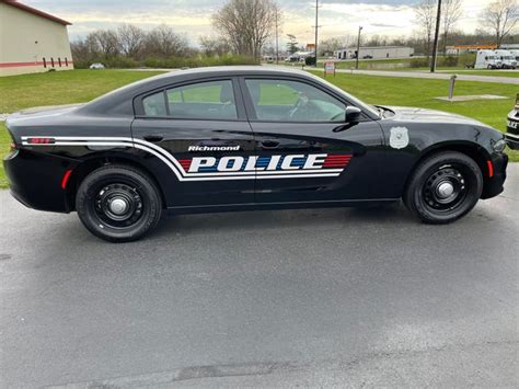 New black Richmond PD patrol cars nearly ready for duty