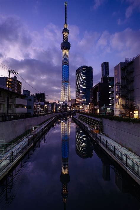 Tokyo Skytree, night view | 東京 風景, 都市景観, 美しい風景