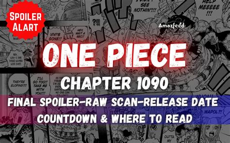 One Piece Chapter 1090 Full Reddit Spoiler, Release Date, Countdown, Recap & Where to Read ...