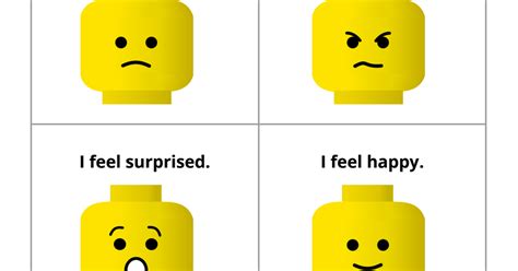 LEGO-emotions-inference-game.pdf | Social skills lessons, Managing emotions, Emotions