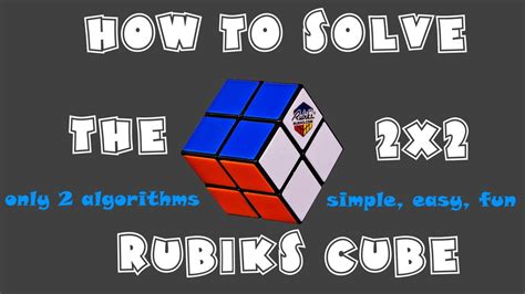 Algorithm Printable How To Solve A 2X2 Rubik's Cube