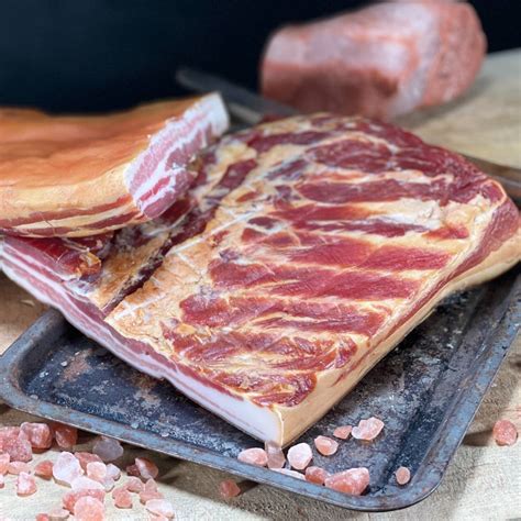 Dry Cured, Smoked Pork Belly – 1.5kg - Grid Iron Meat