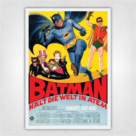 1966 Batman Movie Poster