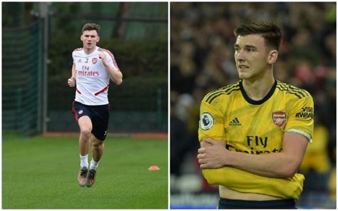 Arsenal's Kieran Tierney shares injury update after training session