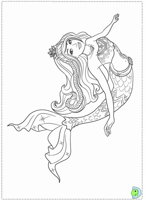 Baby Mermaid Coloring Pages - Coloring Home