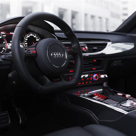 Audi RS6 interior on Behance