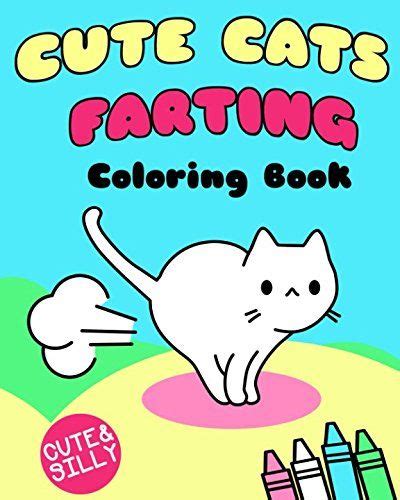 Cat Farting Rainbows Coloring Pages - Tripafethna