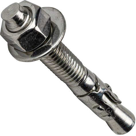 Fastenere.com: 5/8" x 4-1/2" Wedge Anchors Stainless Steel 304 Qty 25