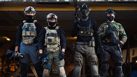 The ULTIMATE 4-Man Airsoft Squad (Intense GBBR Gameplay) ft ...