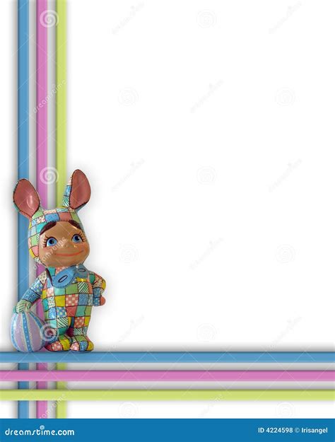 Easter Bunny Border Or Frame Royalty Free Stock Photos - Image: 4224598