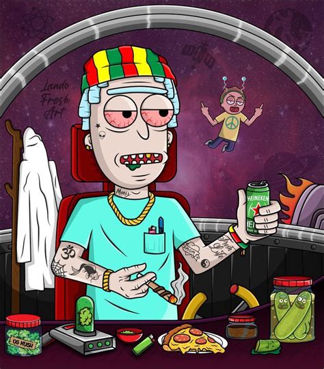 Rick and Morty Fanart Wallpaper High Draw in 2022 | Rick and morty ...