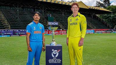 ICC U19 World Cup: Team India vs Australia - ICC U19 World Cup Final ...