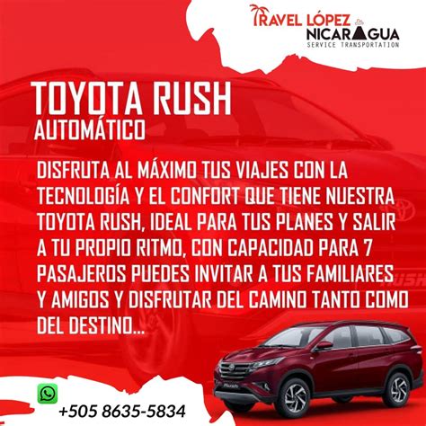 Rivas Renta Car - Toyota Rush 2022 automática. Perfecta...