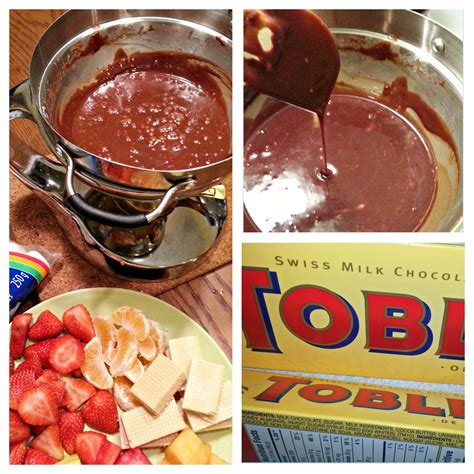 Toblerone Chocolate Fondue & Ideas for Dippers - Shannon's View From Here | Toblerone fondue ...