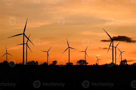 wind turbine at sunset 1324638 Stock Photo at Vecteezy