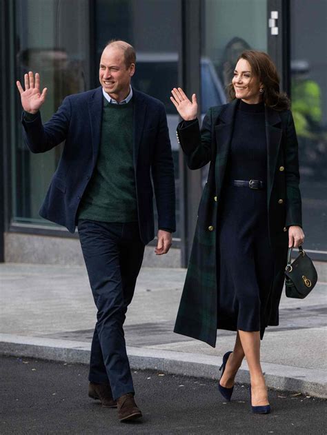 Kate Middleton and Prince William Stepped Out in Color-Coordinated Outfits