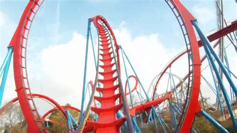 Dragon Khan on-ride HD POV PortAventura - YouTube