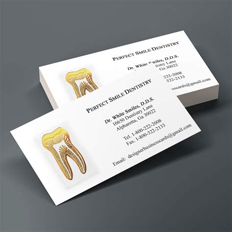 Dentists — DESIGNER BUSINESS CARDS