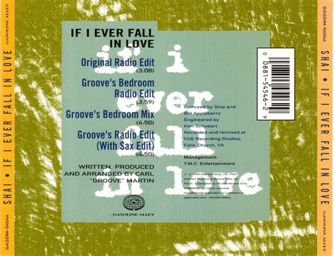 highest level of music: Shai - If I Ever Fall In Love-CDM-1992