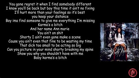 Ann Marie - Karma- LYRICS - YouTube