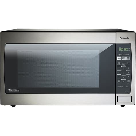 Panasonic NN-SN952S Stainless 1250W 2.2 Cu. Ft. Countertop Microwave Oven with Inverter Technology