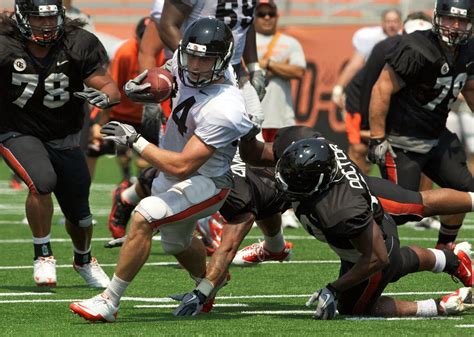 Oregon State Beavers football: Run defense is still a focus as camp winds down - oregonlive.com