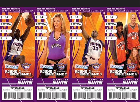 Phoenix Suns • Playoff Tickets 2009 on Behance