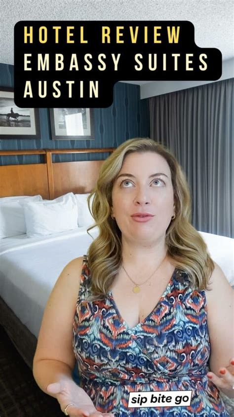 Honest Review Embassy Suites Austin Central Room - Sip Bite Go