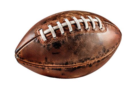 Leather American football ball. Illustration 23742400 PNG