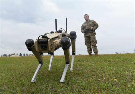 The Air Force is testing out robots as guard dogs | Popular Science