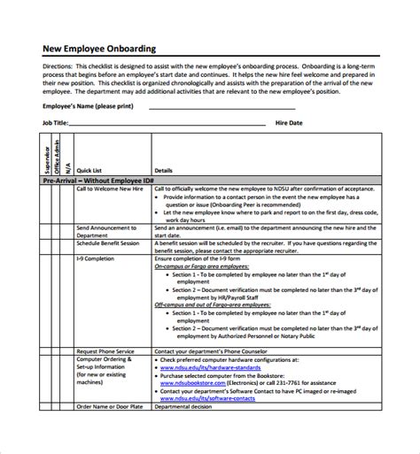 8+ Onboarding Plan Templates | Sample Templates