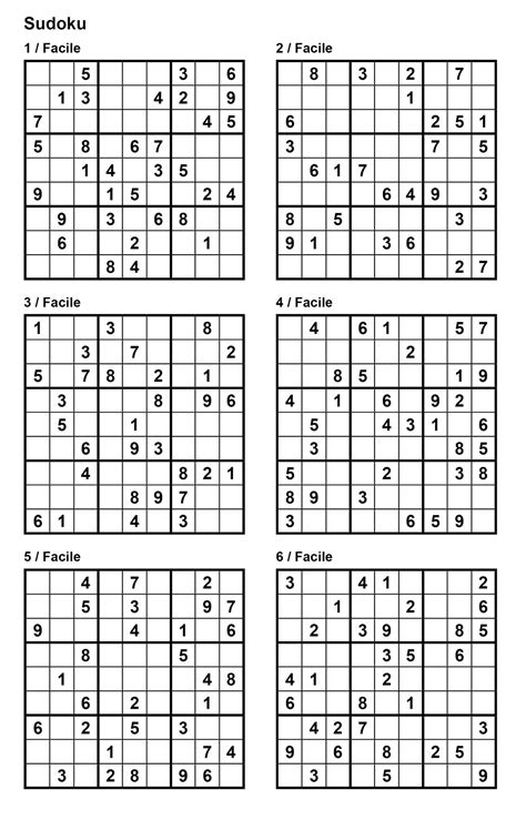 Pack N° 1 De 10 Grilles De Sudoku 9X9 / Niveau Facile avec Sudoku Lettres À Imprimer - PrimaNYC.com