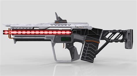 3D sci-fi weapon laser gun model - TurboSquid 1538740