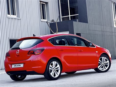 Opel Astra J 2009 - 2012 Hatchback 5 door :: OUTSTANDING CARS