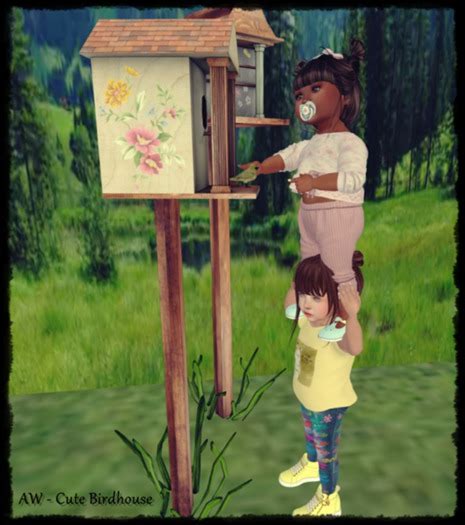 Second Life Marketplace - AW -Cute Birdhouse