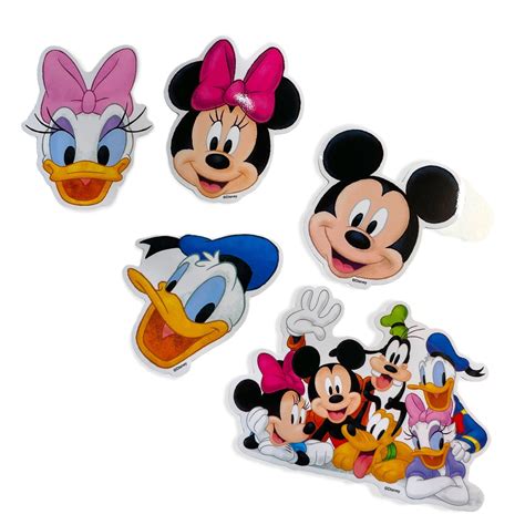 Disney Mickey and Friends Fab Four Stickers - 5 Stickers – My Magical WDW Shopper