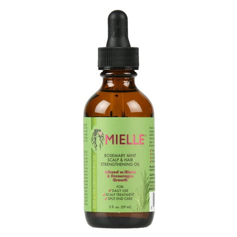 MIELLE Rosemary Mint Scalp & Hair Strengthening Oil - Walmart.com ...