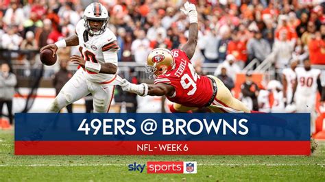 San Francisco 49ers 17-19 Cleveland Browns | NFL highlights | Video ...