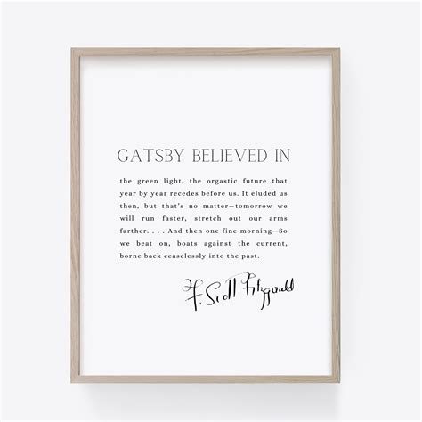 The Great Gatsby Quotes Green Light